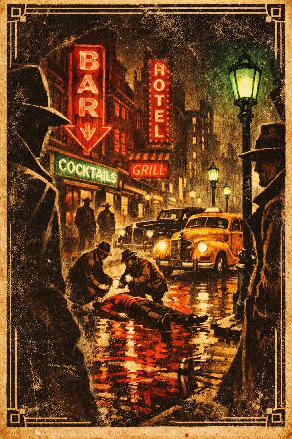 Crimen en la Ciudad Oscura