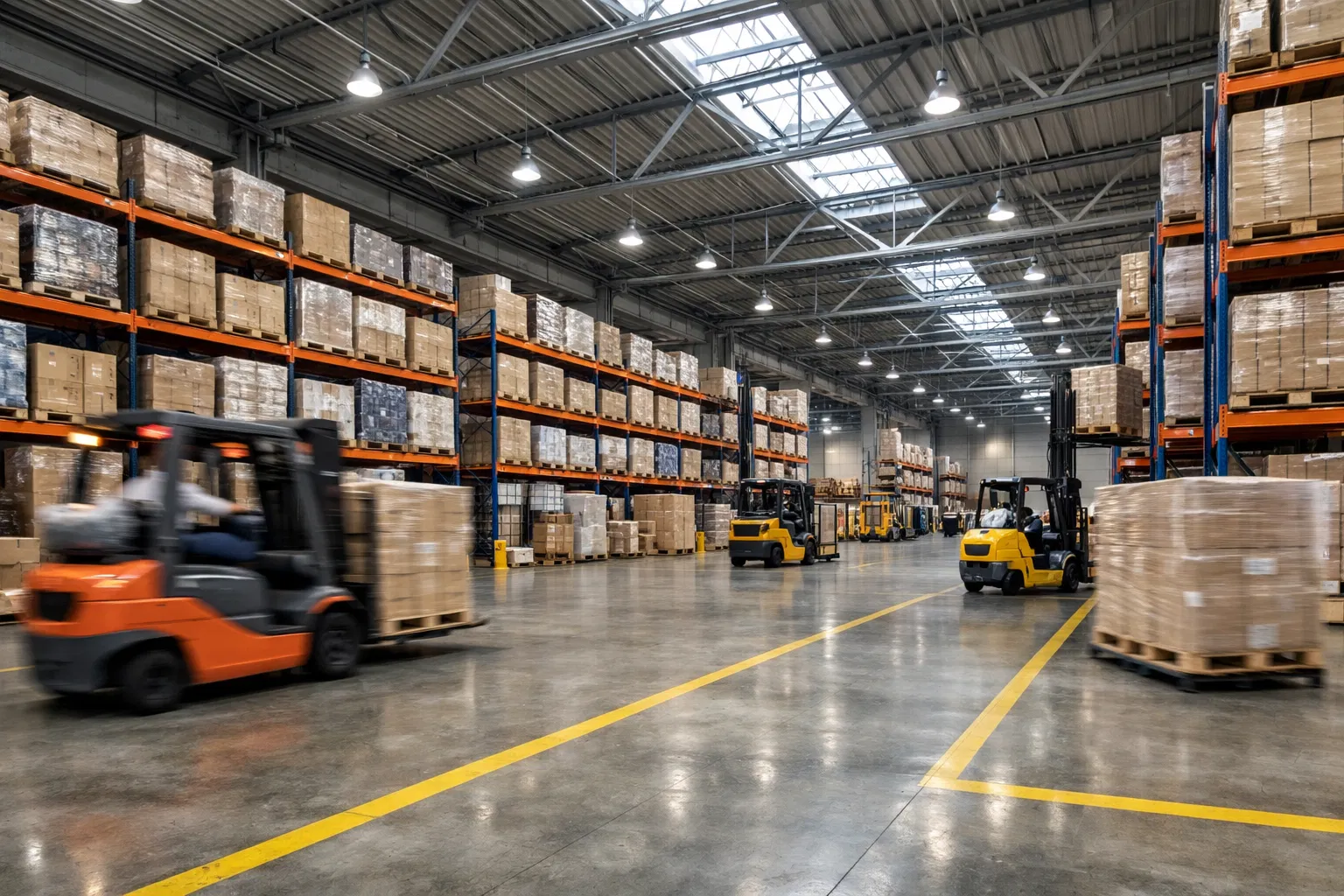 Operações em centro de distribuição