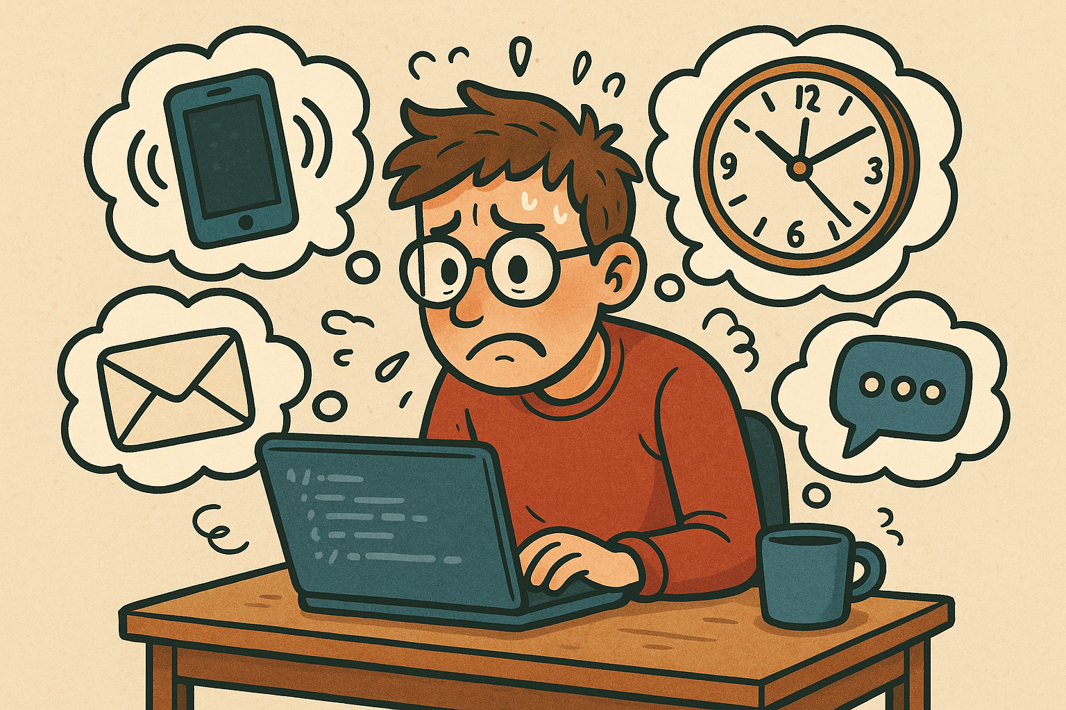 Immagine: La frustrazione del developer interrotto