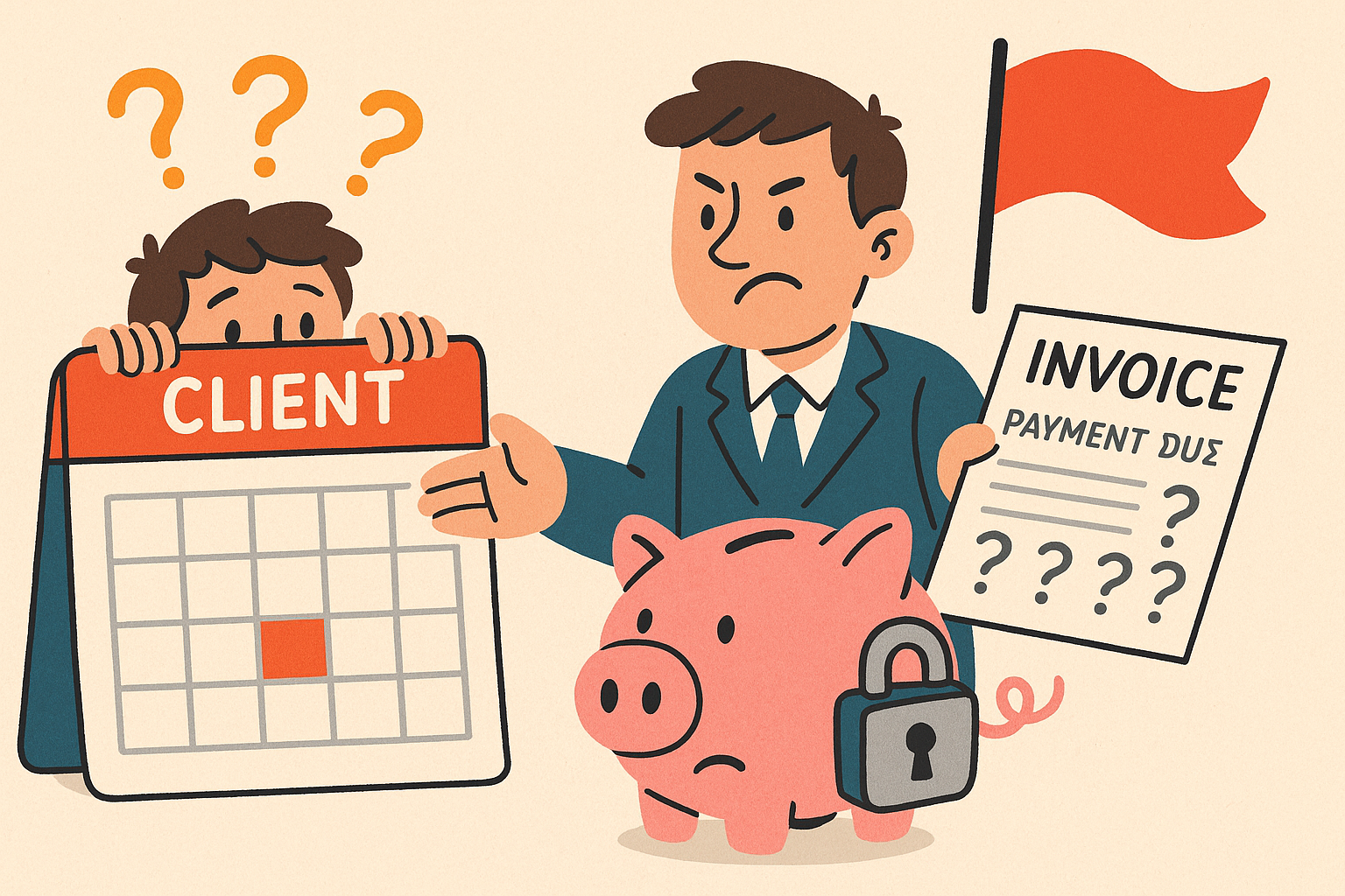 Immagine: Il Red Flag del pagamento