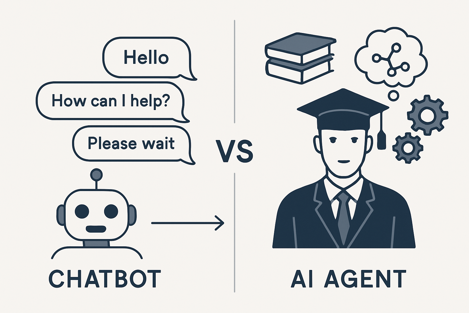 Chatbot vs AI Agent
