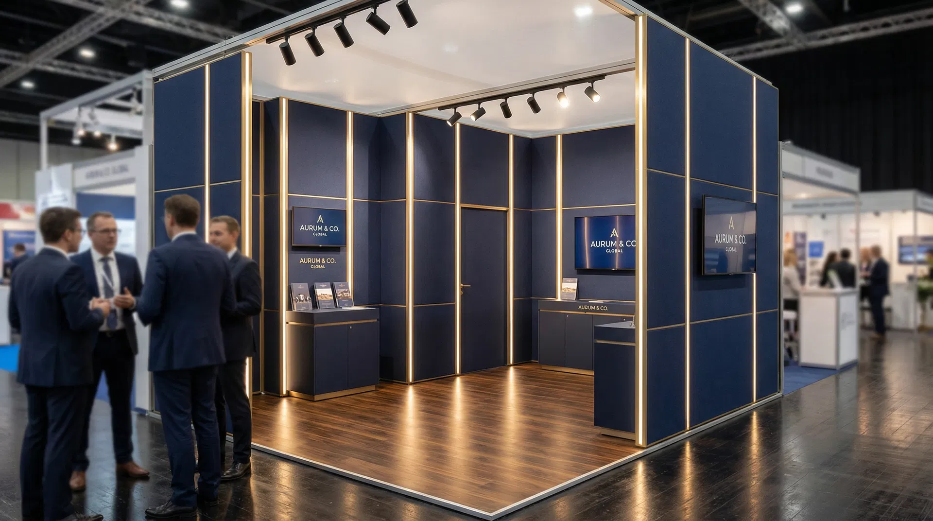 Exhibition booth management