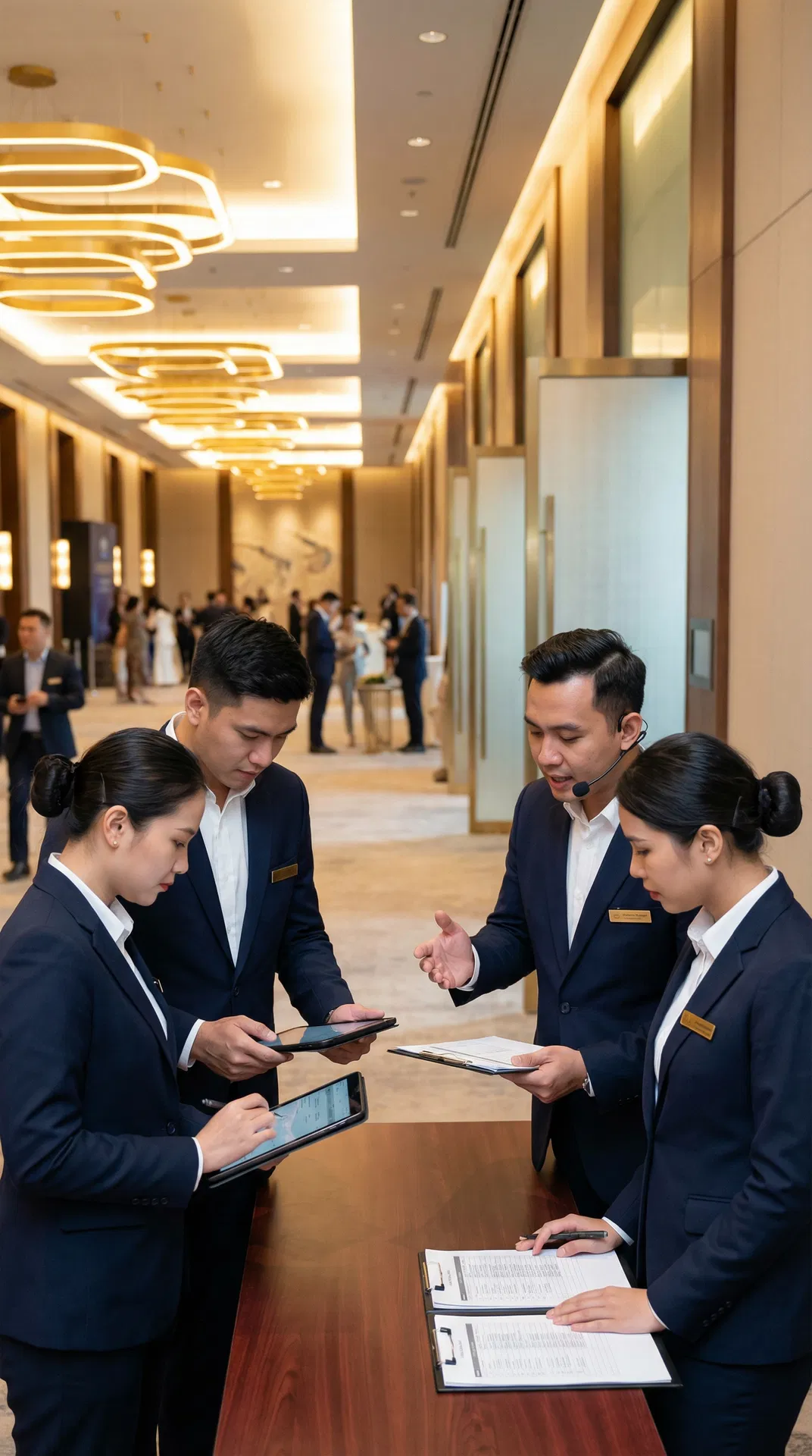 Professional team coordination