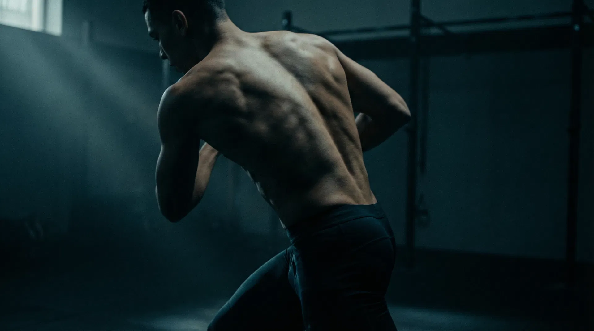 Athletic patient receiving chiropractic care