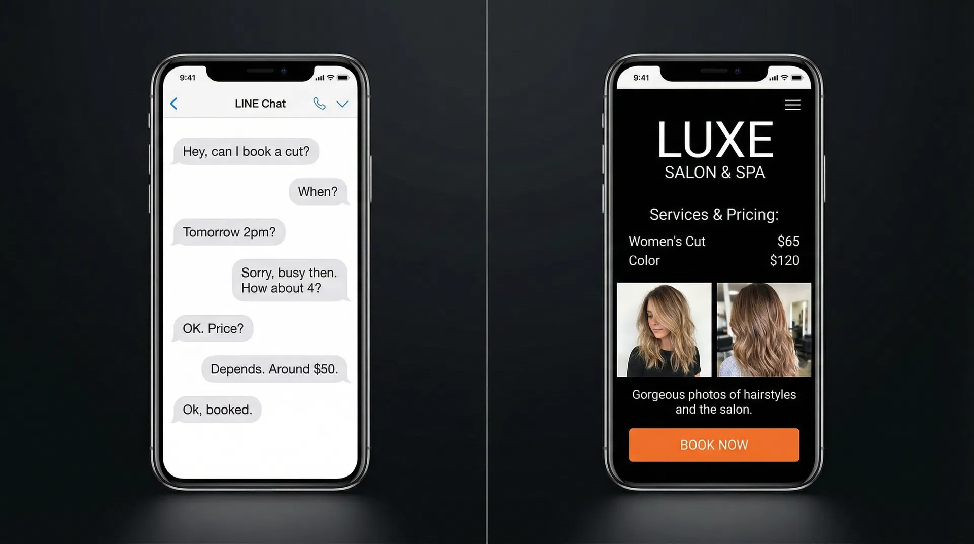 LINE預約 vs 專屬網站預約的比較