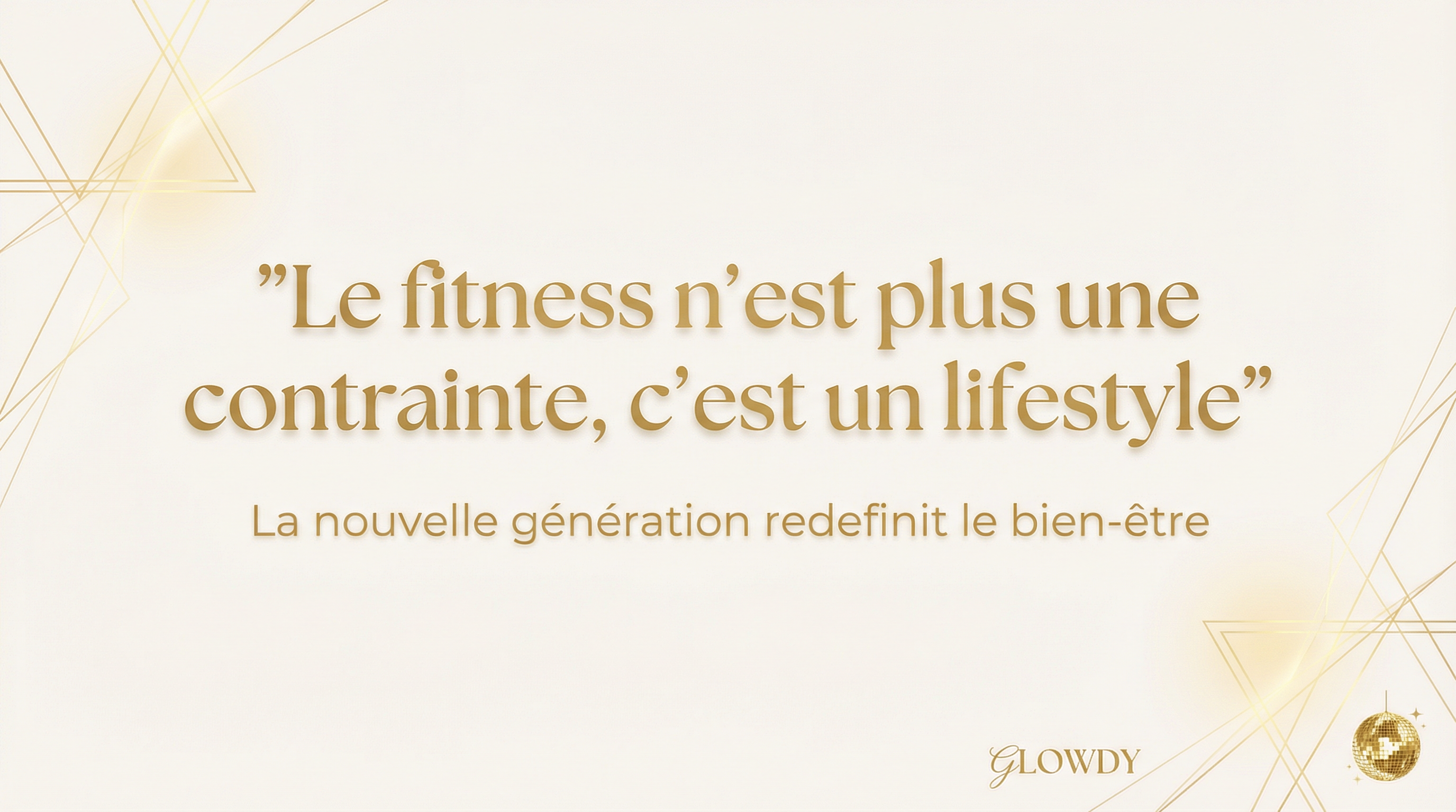 Citation inspirante sur le fitness lifestyle