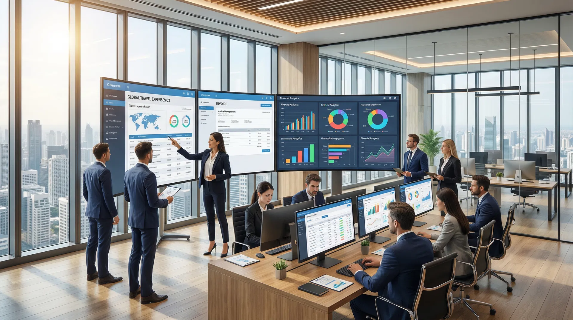 企业差旅结算方案 - 月结无垫付