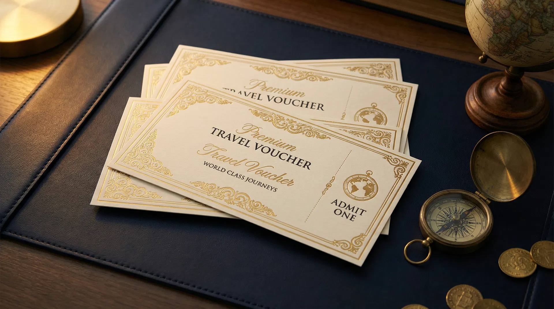 Premium travel vouchers