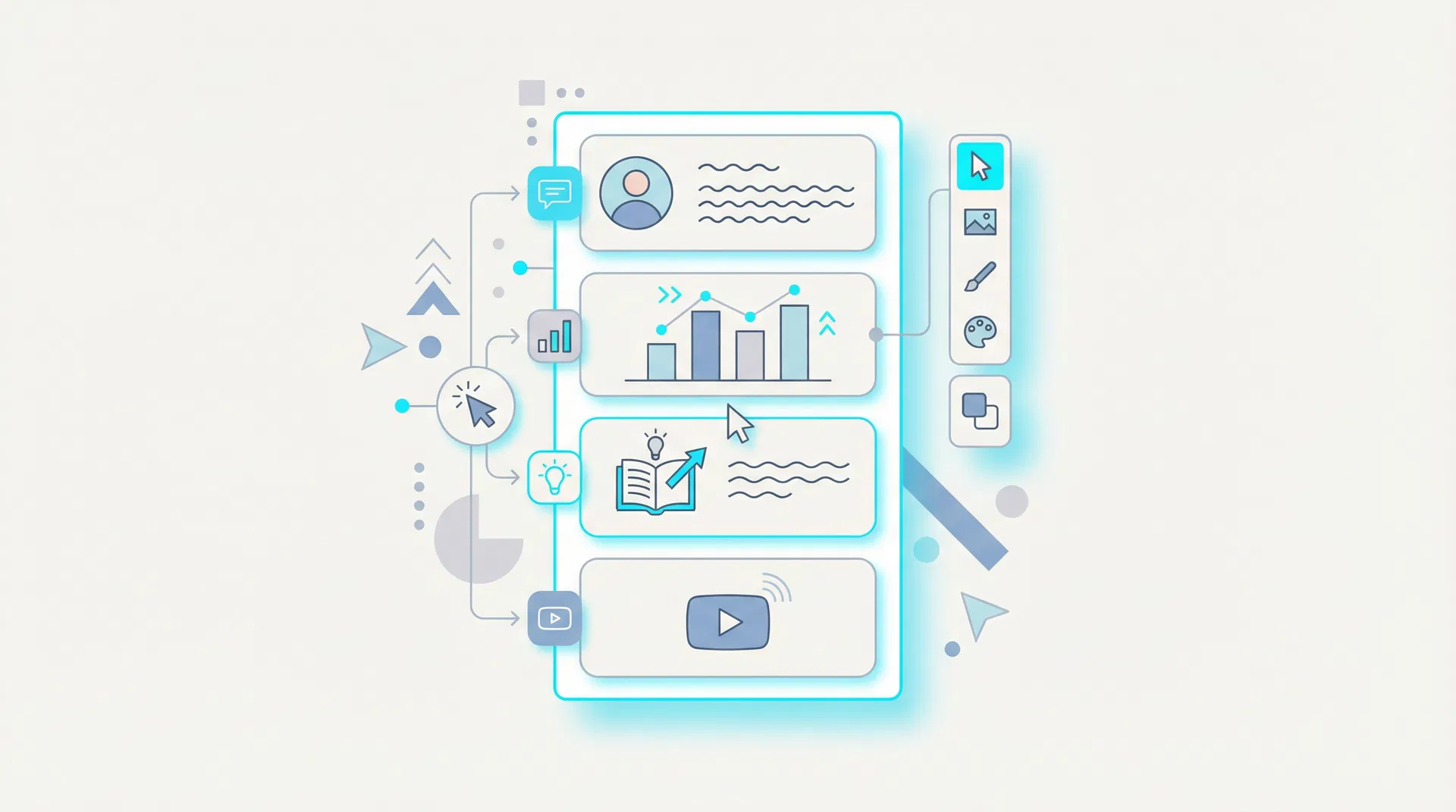 Newsletter structure illustration