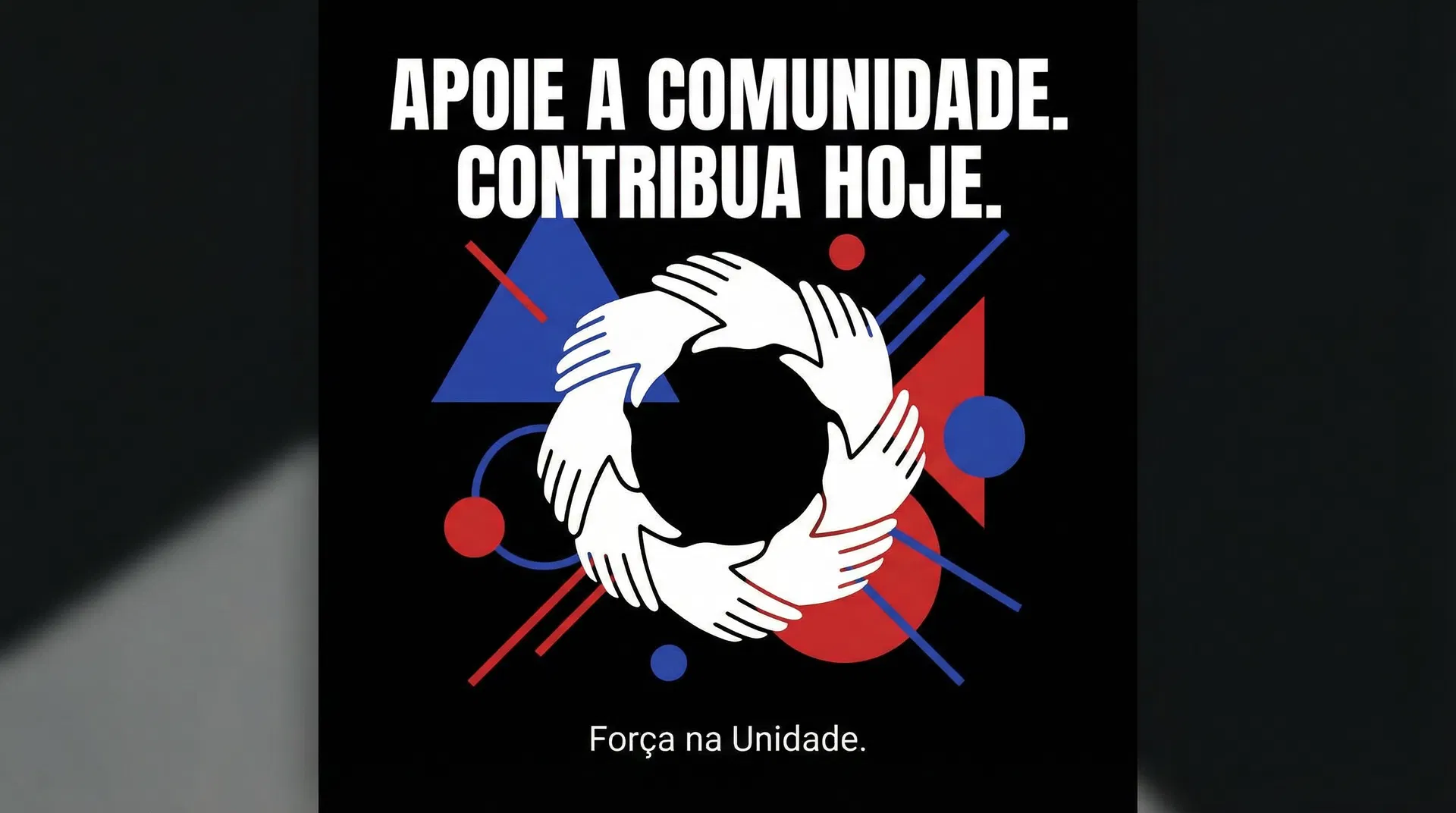 Apoie a Comunidade