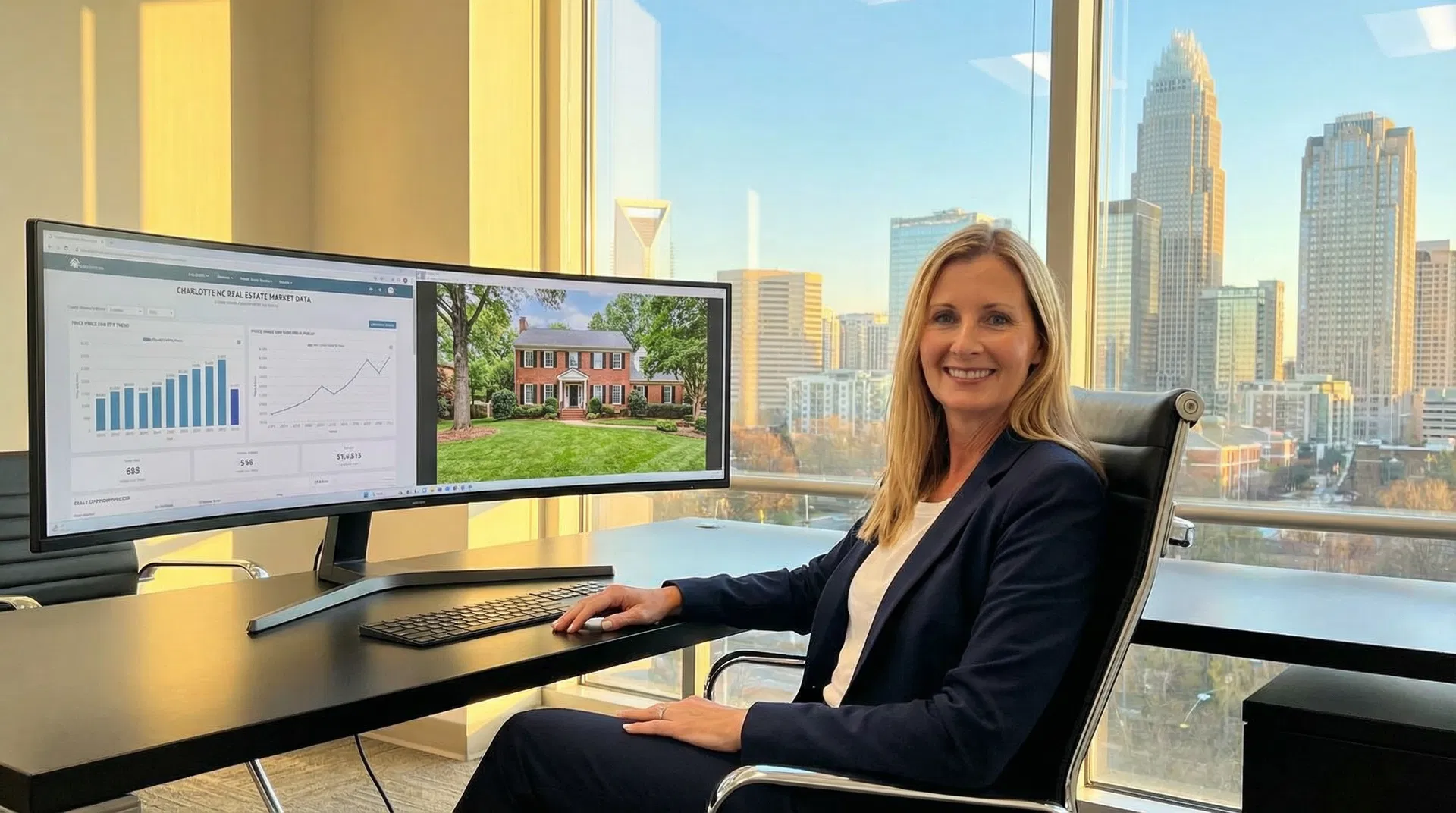 Real estate market data analysis