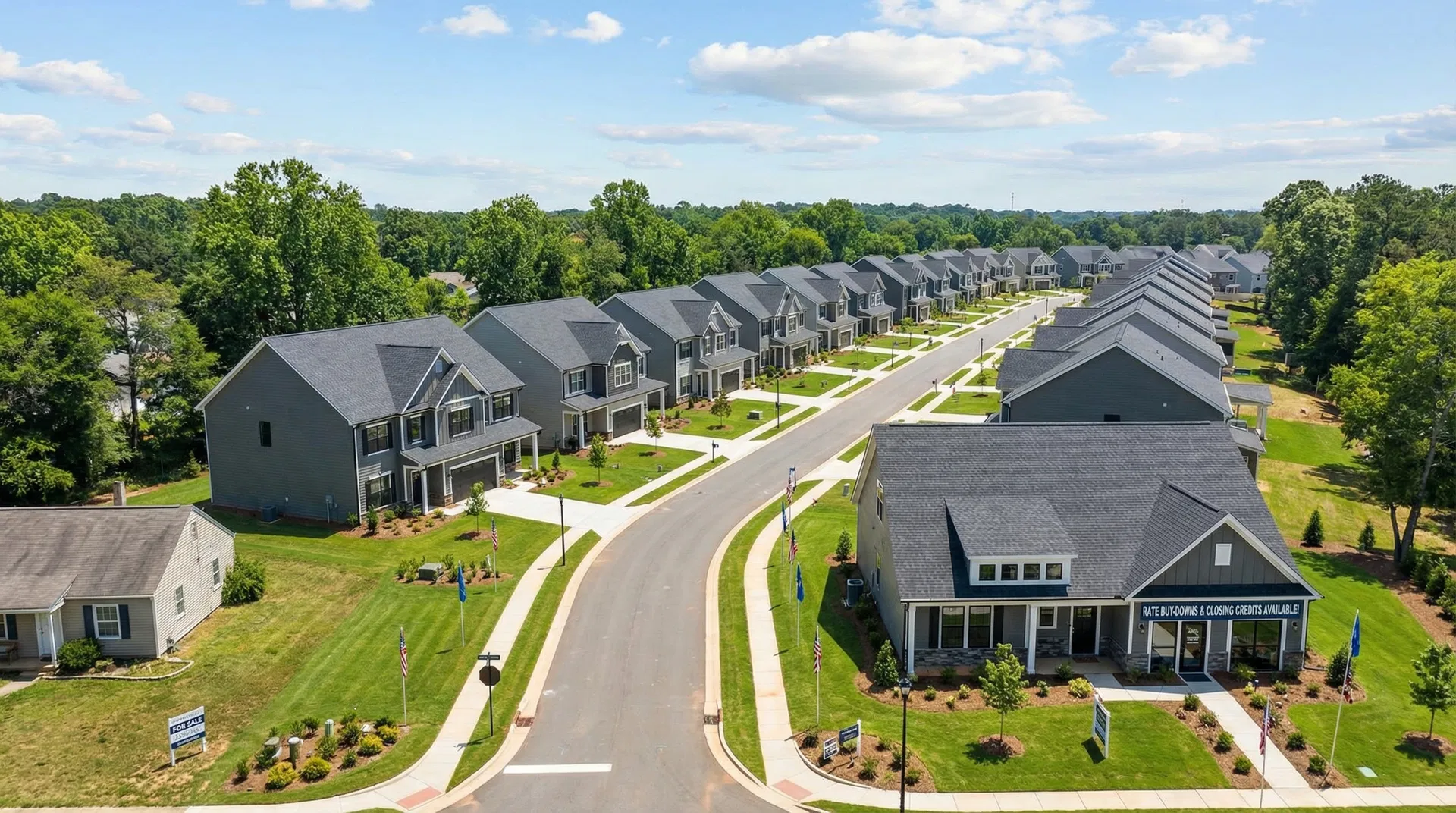 New construction builder competition Charlotte NC