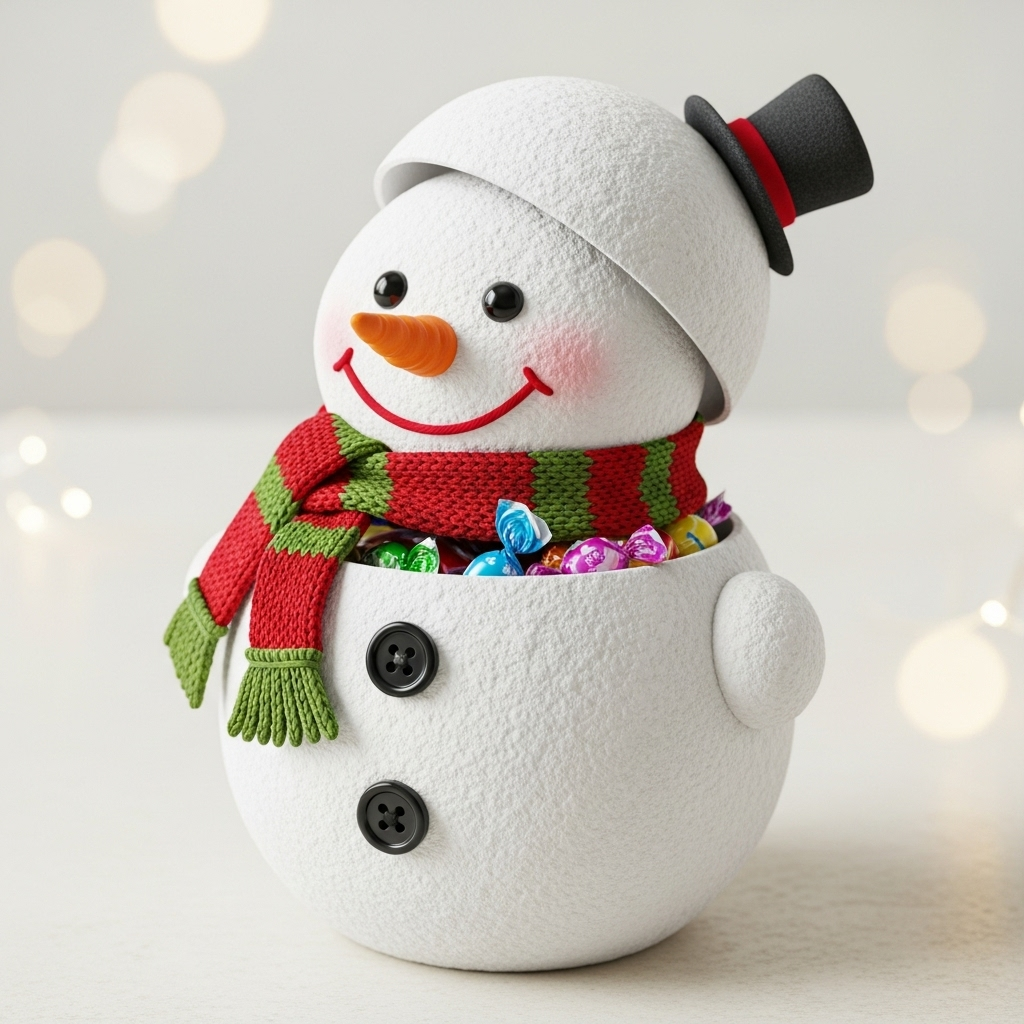 Caixinha Boneco de Neve
