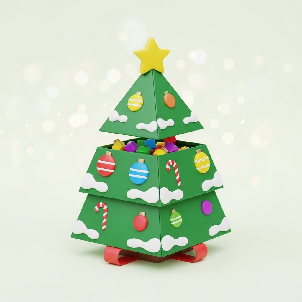 Caixinha Árvore de Natal