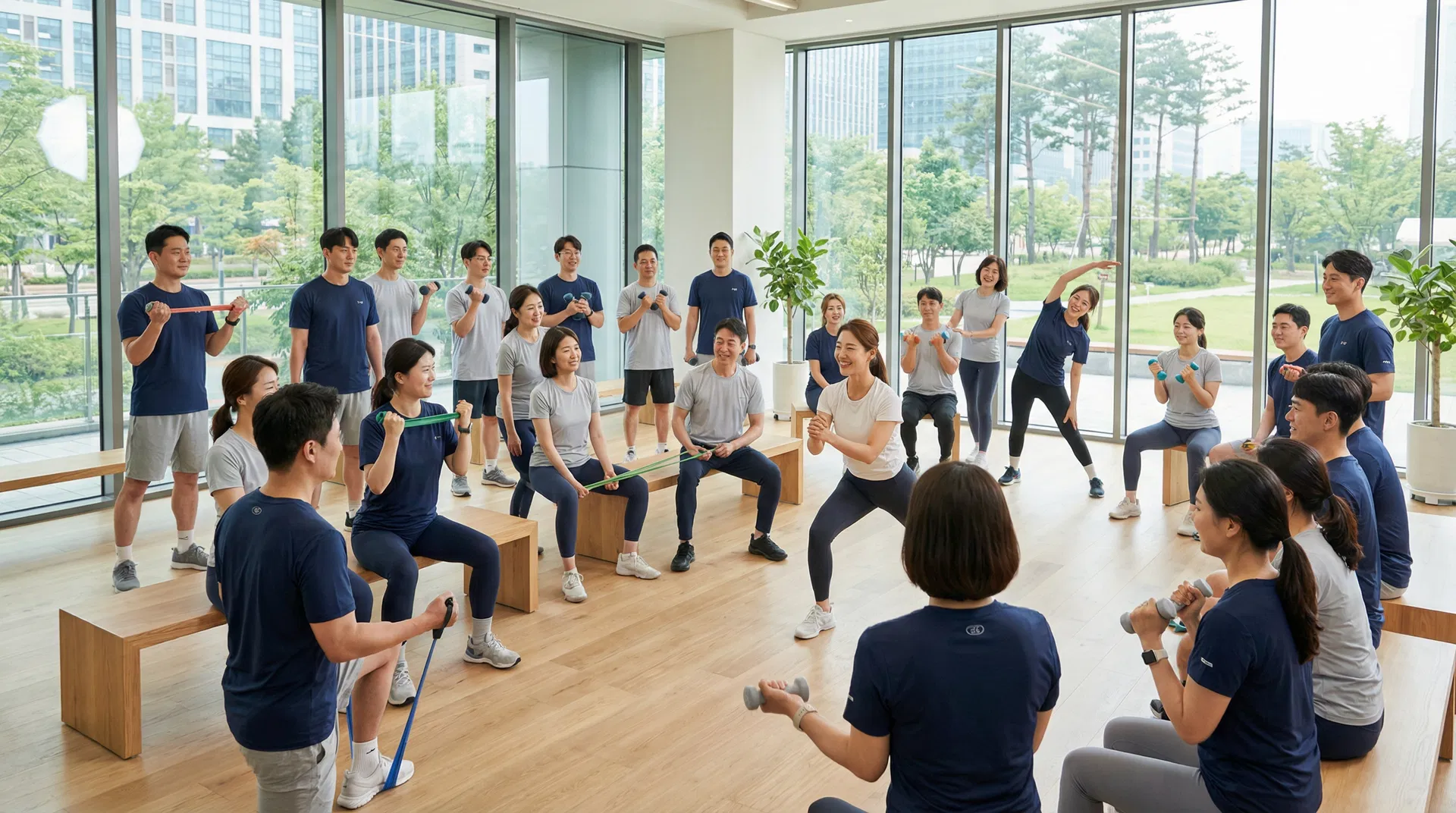 기업 그룹 웰니스 교육
