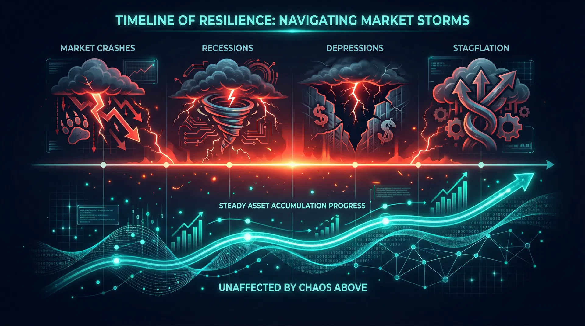 Timeline of Resilience - Navigating Market Storms
