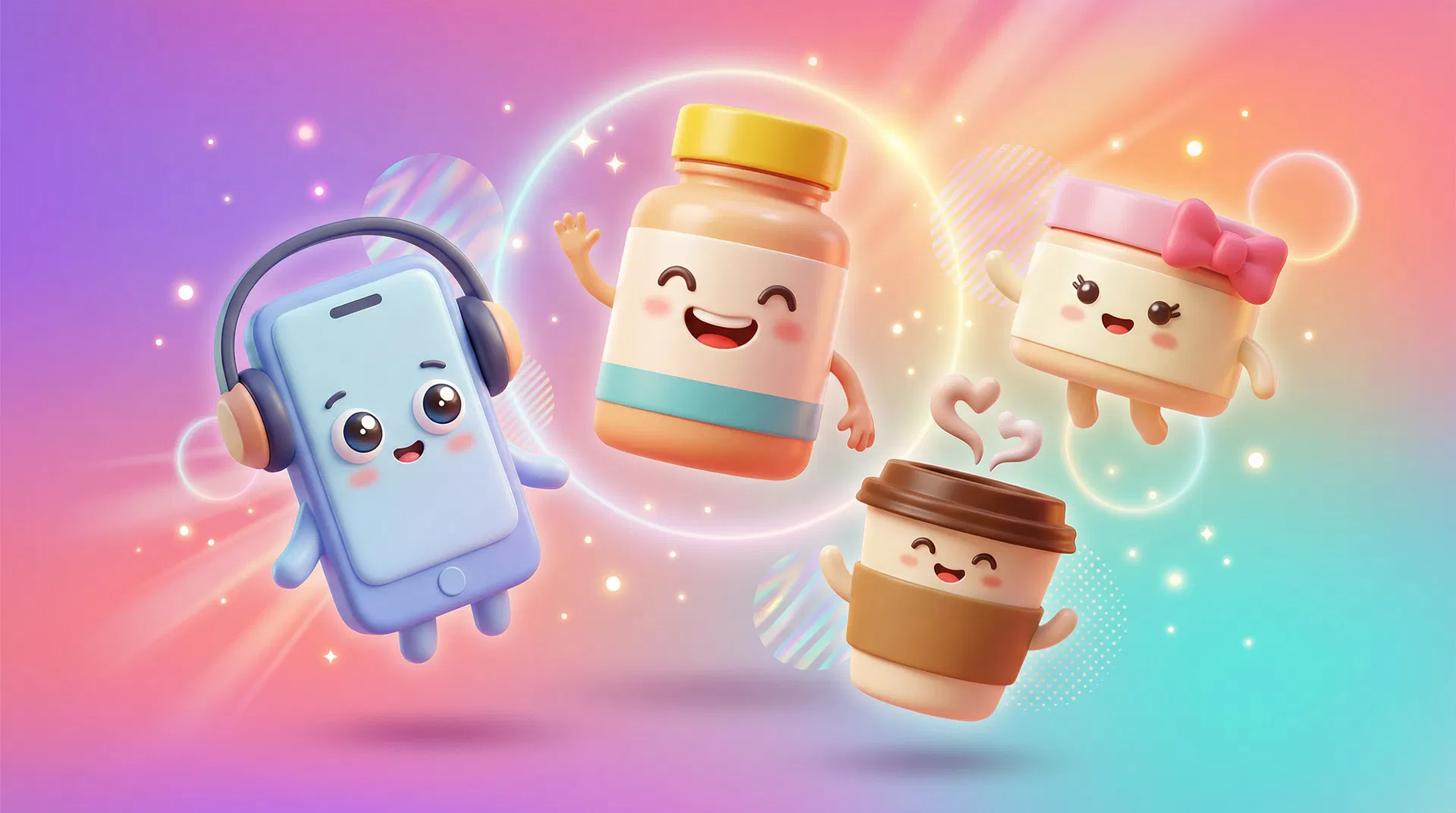 Animationsfilm-Stil Produkt-Charaktere