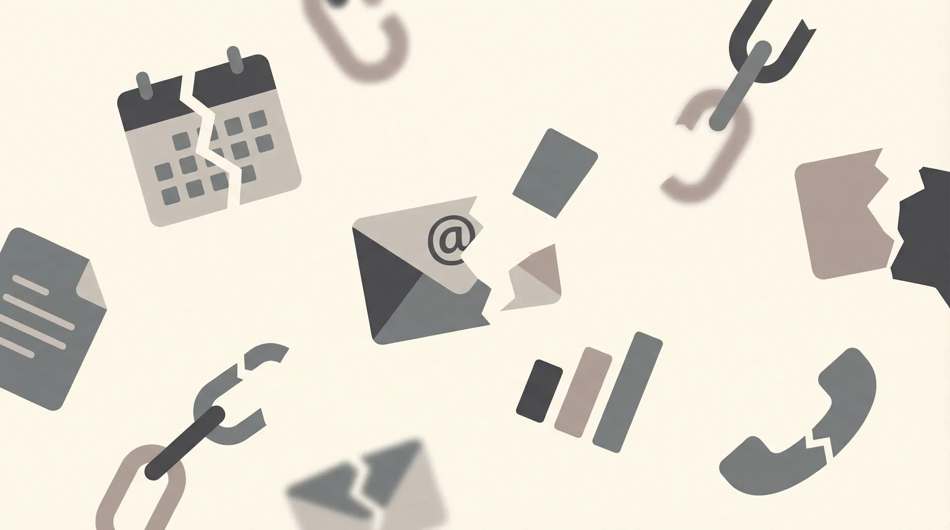 Fragmented tools illustration