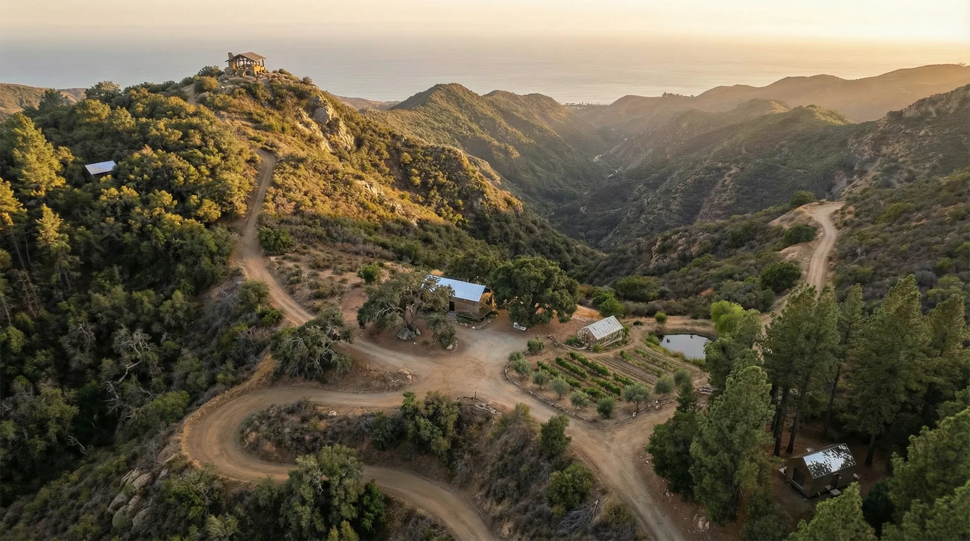 Lookout Ranch aerial masterplan