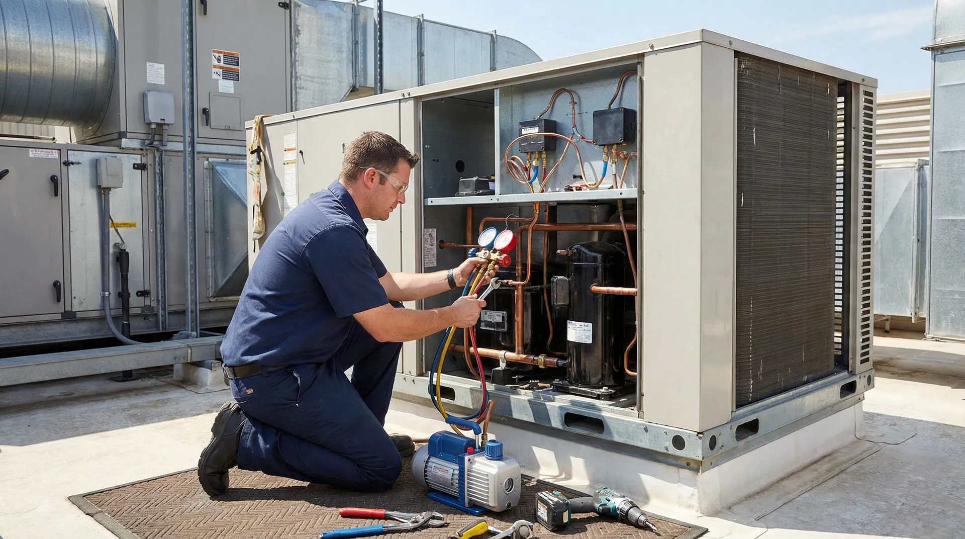 Робота з холодильним обладнанням