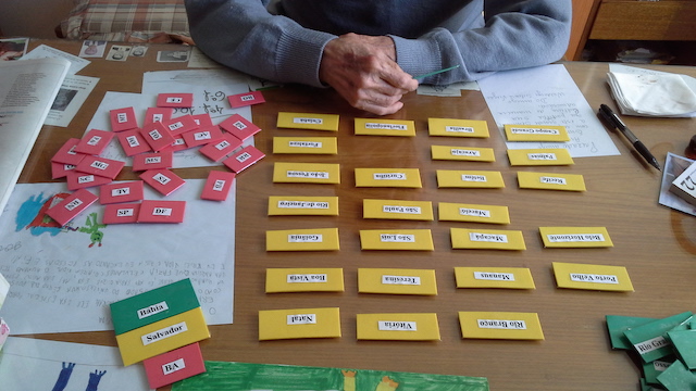 Jogos de associação para demência