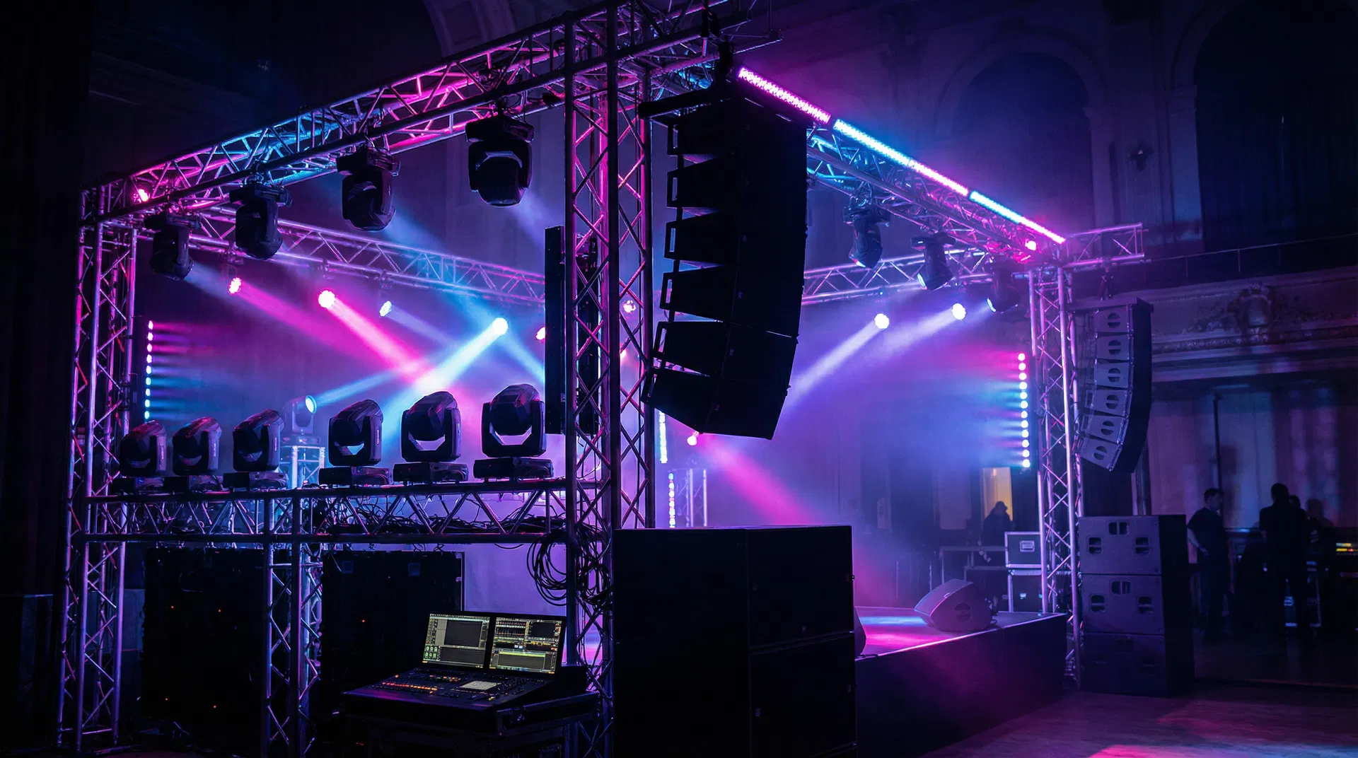 Professional lighting setup