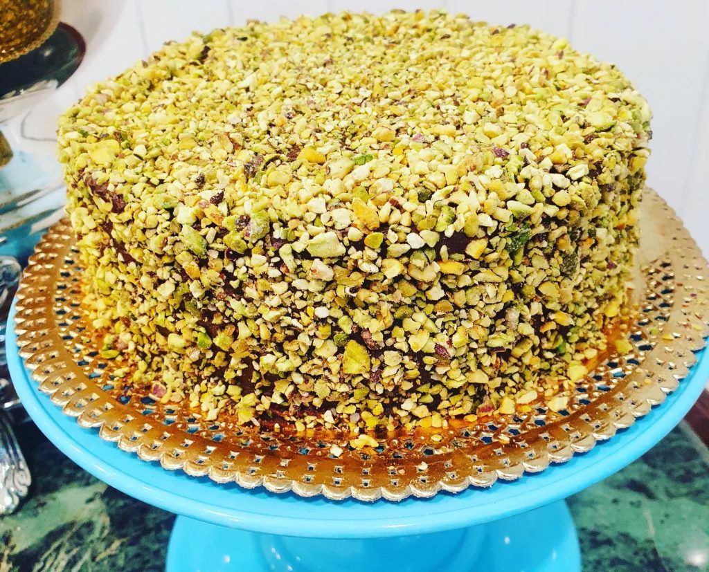 Bolo de Pistache delicioso