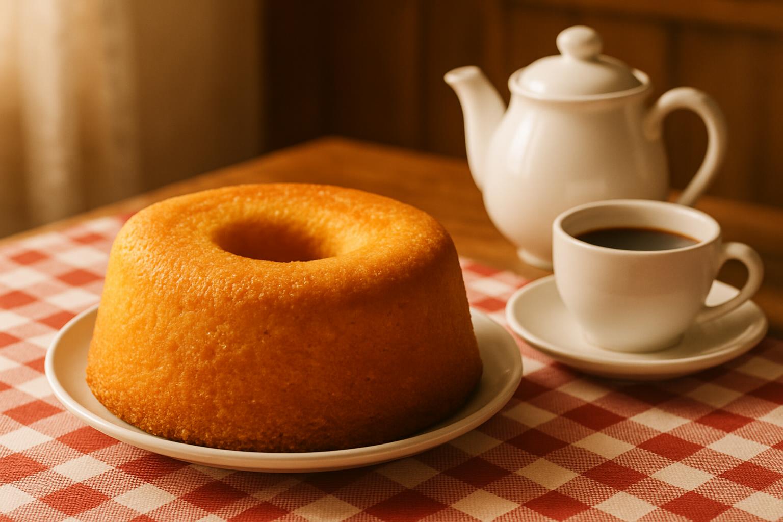 Bolo Simples para Café (Receita da Vovó)