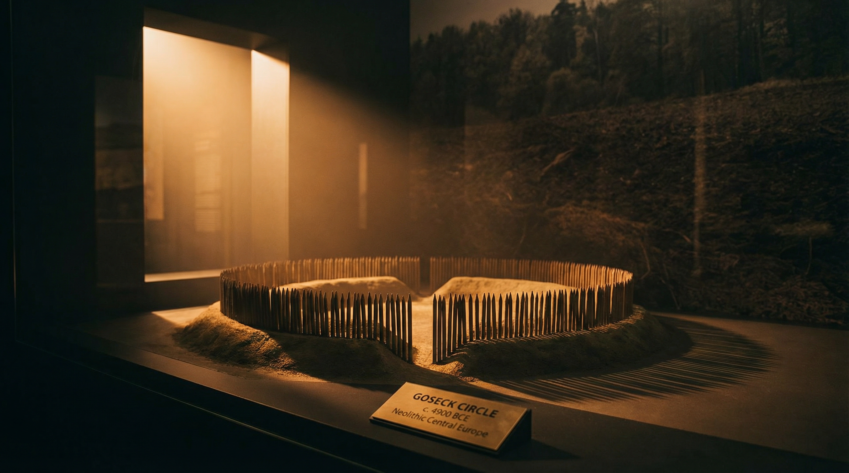 Goseck Circle Solar Observatory — Neolithic Central Europe ancient artifact, 4900 BCE