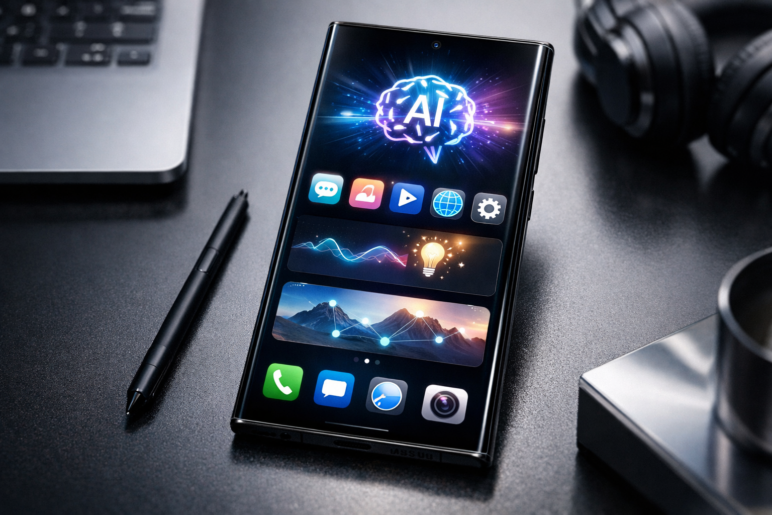 Samsung Galaxy S25 Ultra com S Pen