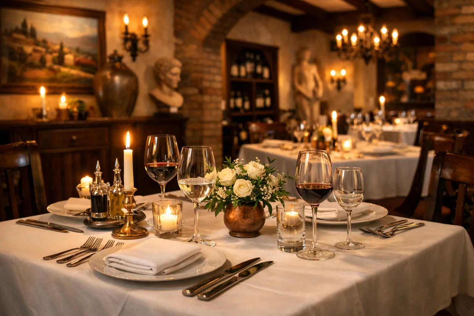 AI Receptionist Demo – Fine Dining Italian Restaurant Reservation