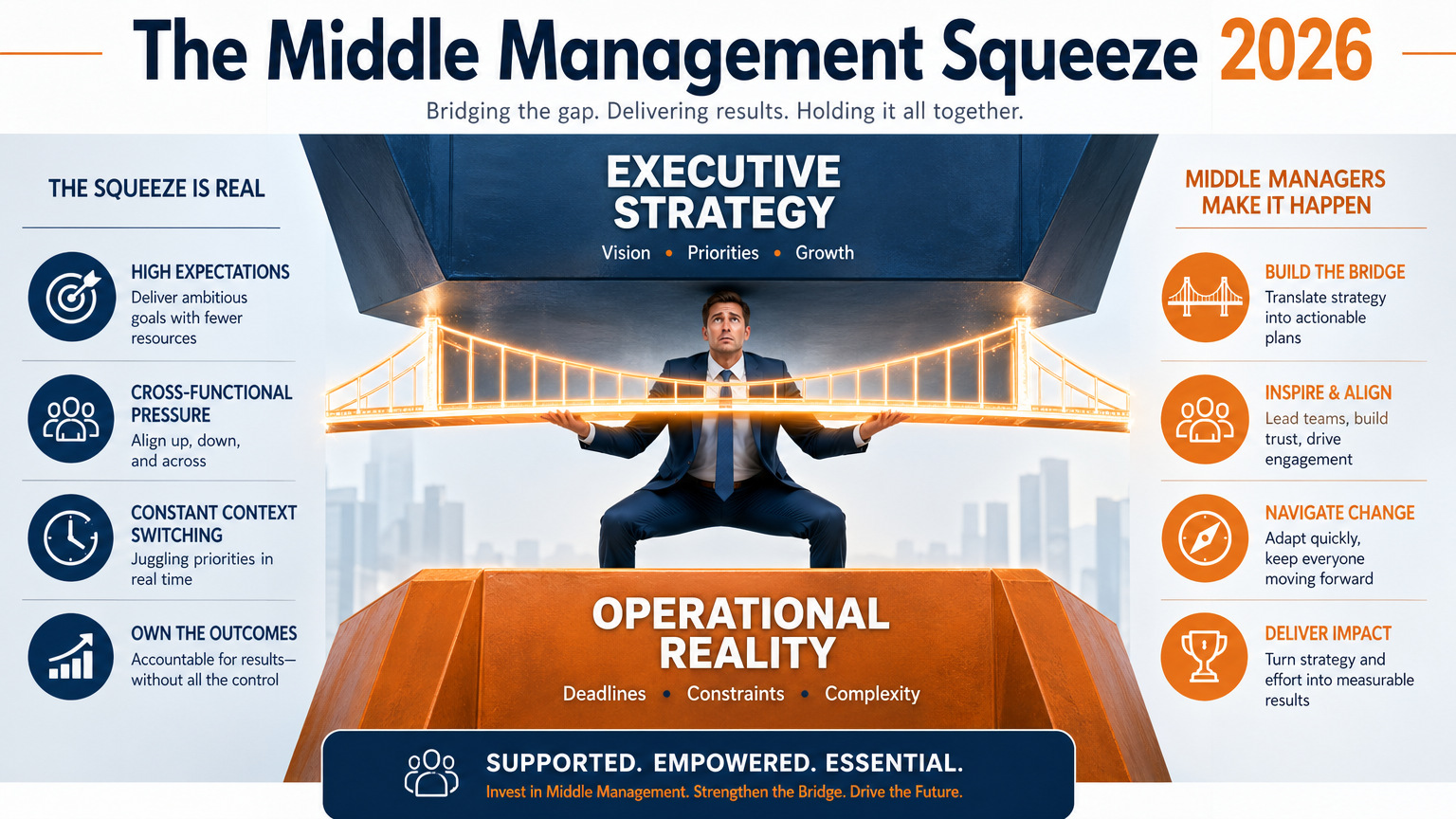 The Middle Management Squeeze 2026