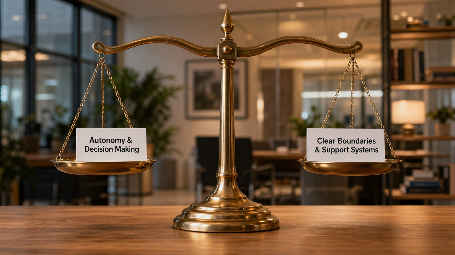 Autonomy and Support Balance