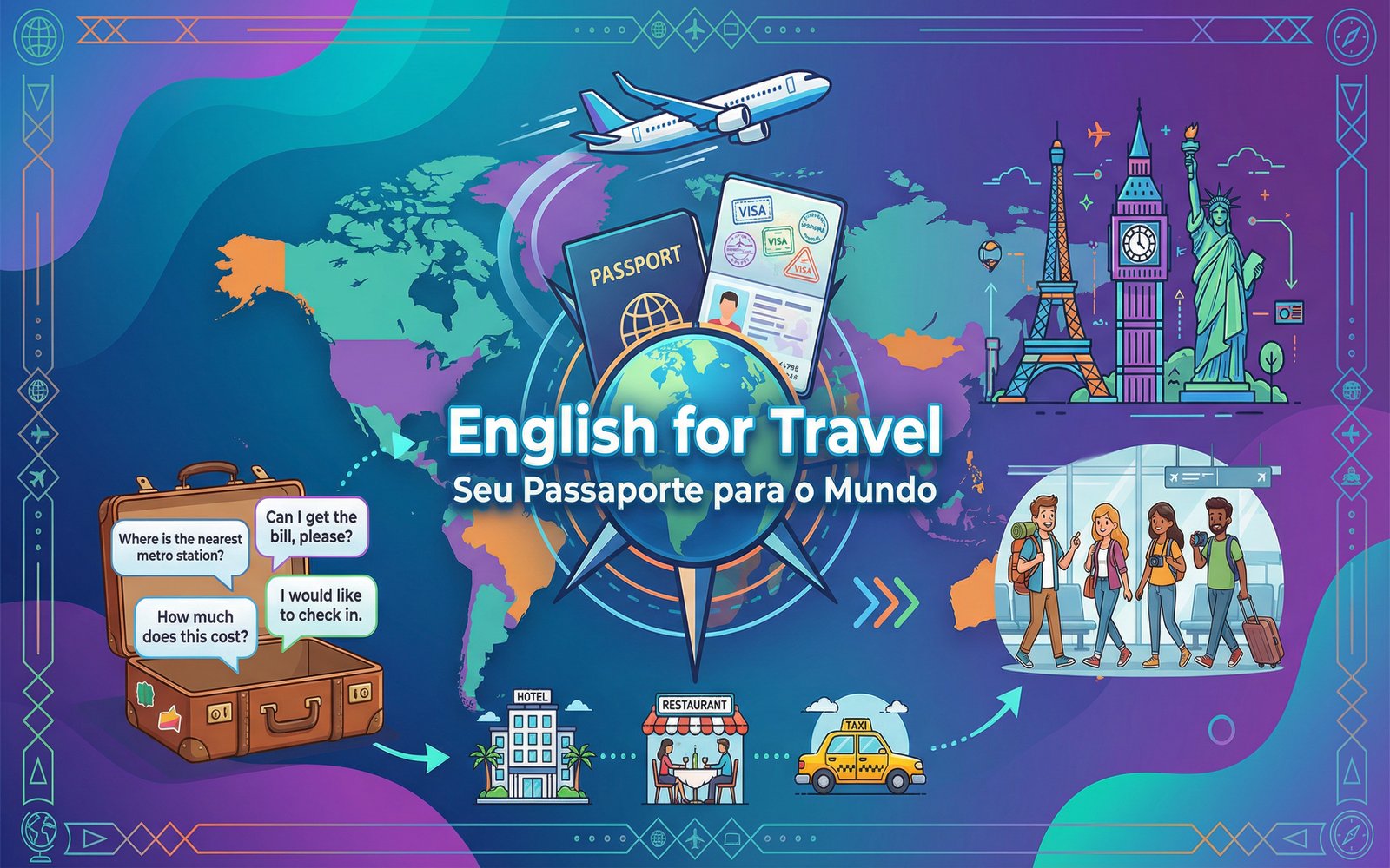 English for Travel: Seu Passaporte para o Mundo