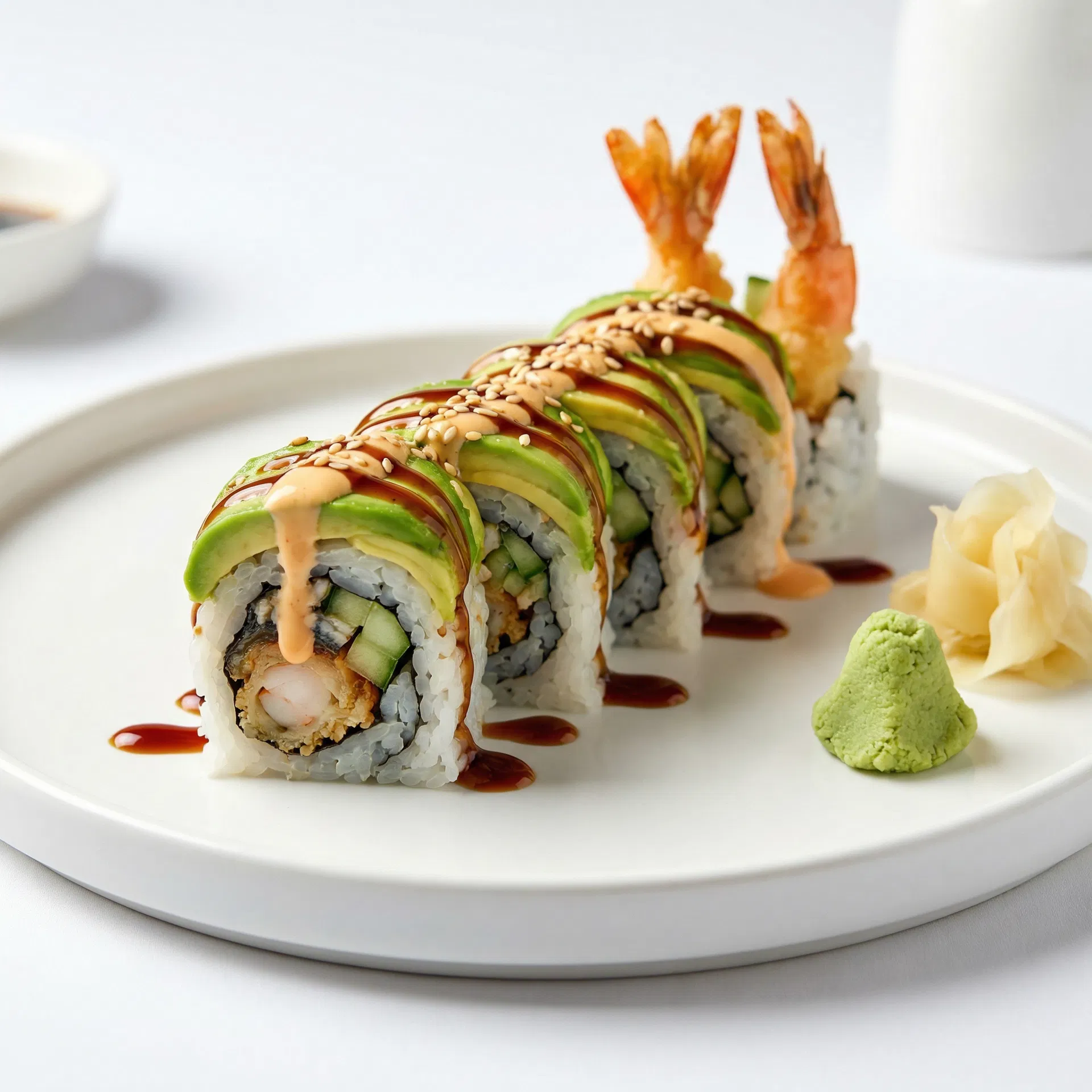Dragon Roll dish photo