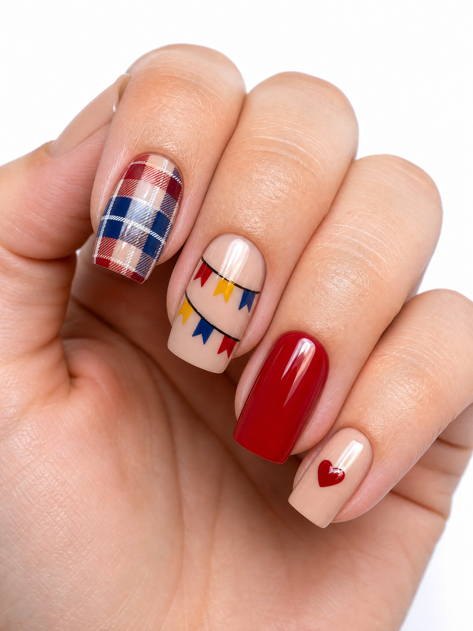 Unhas Juninas Mix & Match