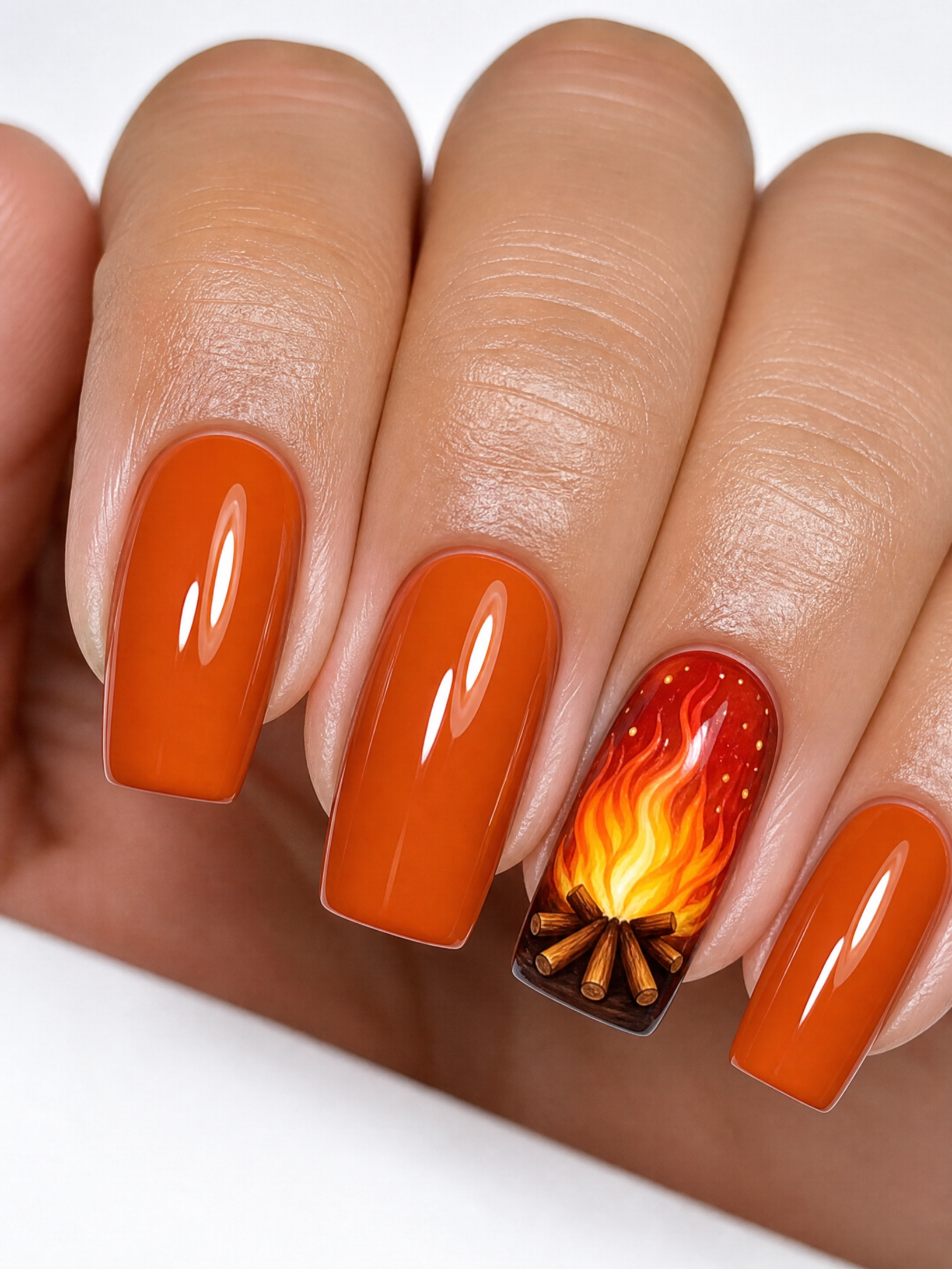Unhas Juninas Fogueira