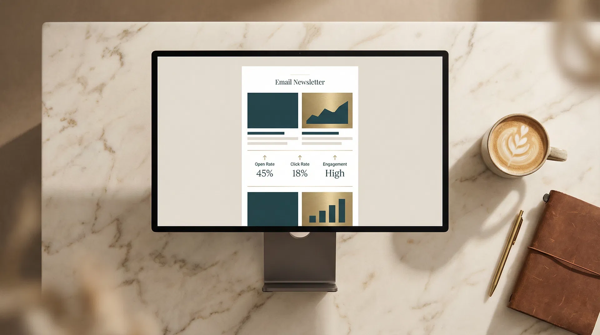 Professional newsletter with your domain