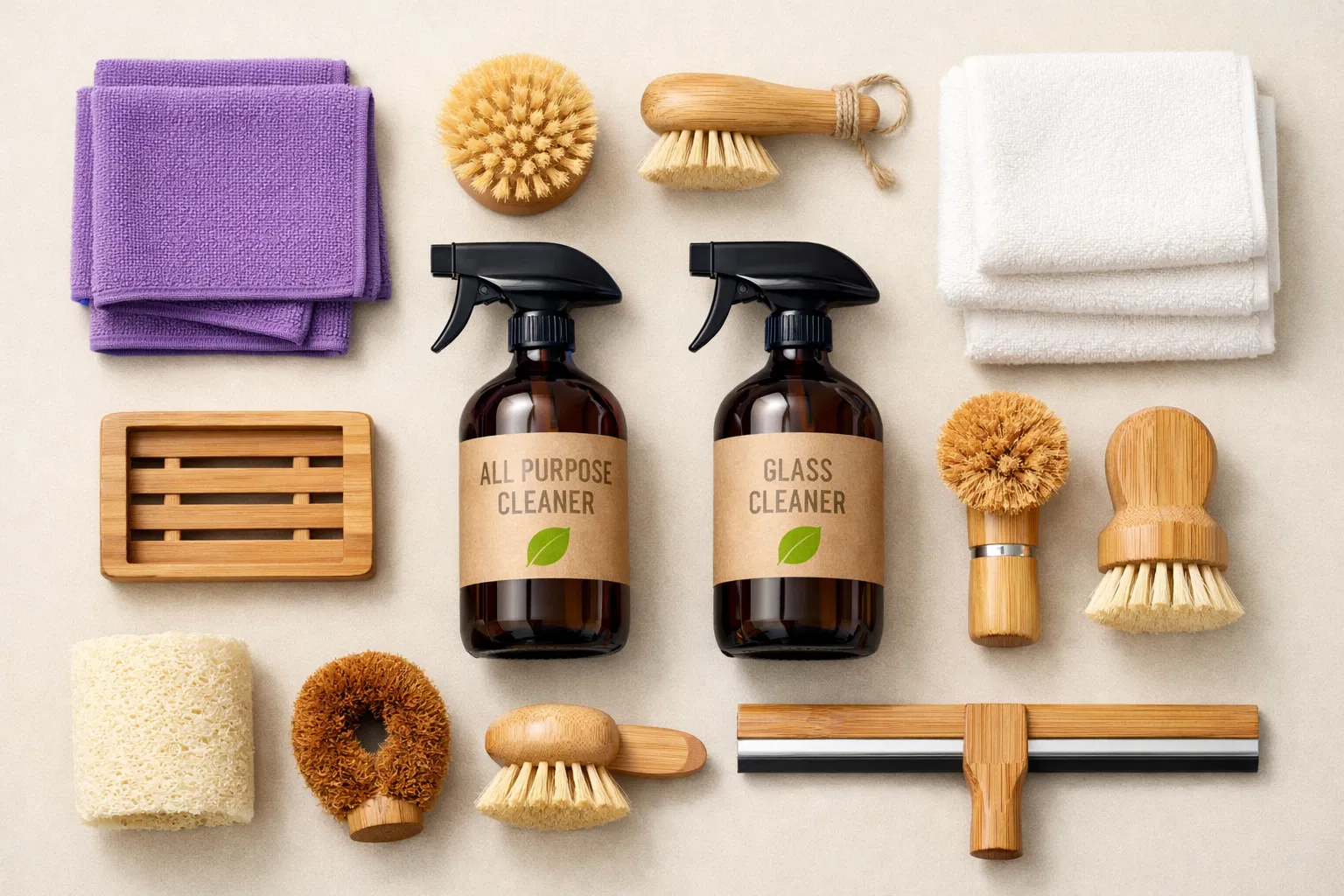 Eco-friendly cleaning supplies