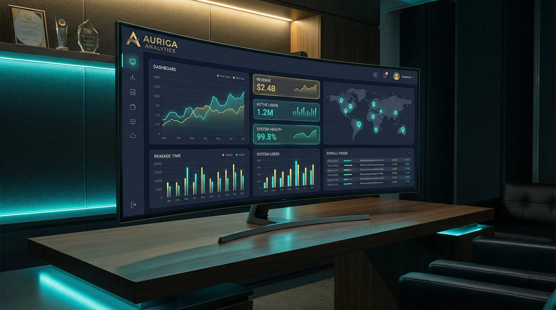 GastroVista Operations Hub Dashboard