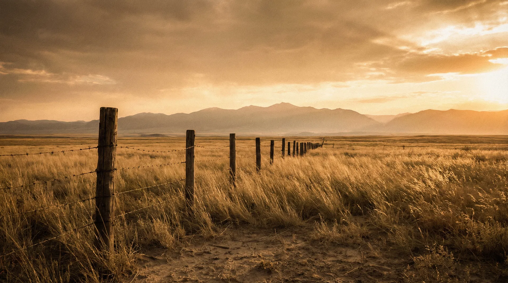American frontier landscape