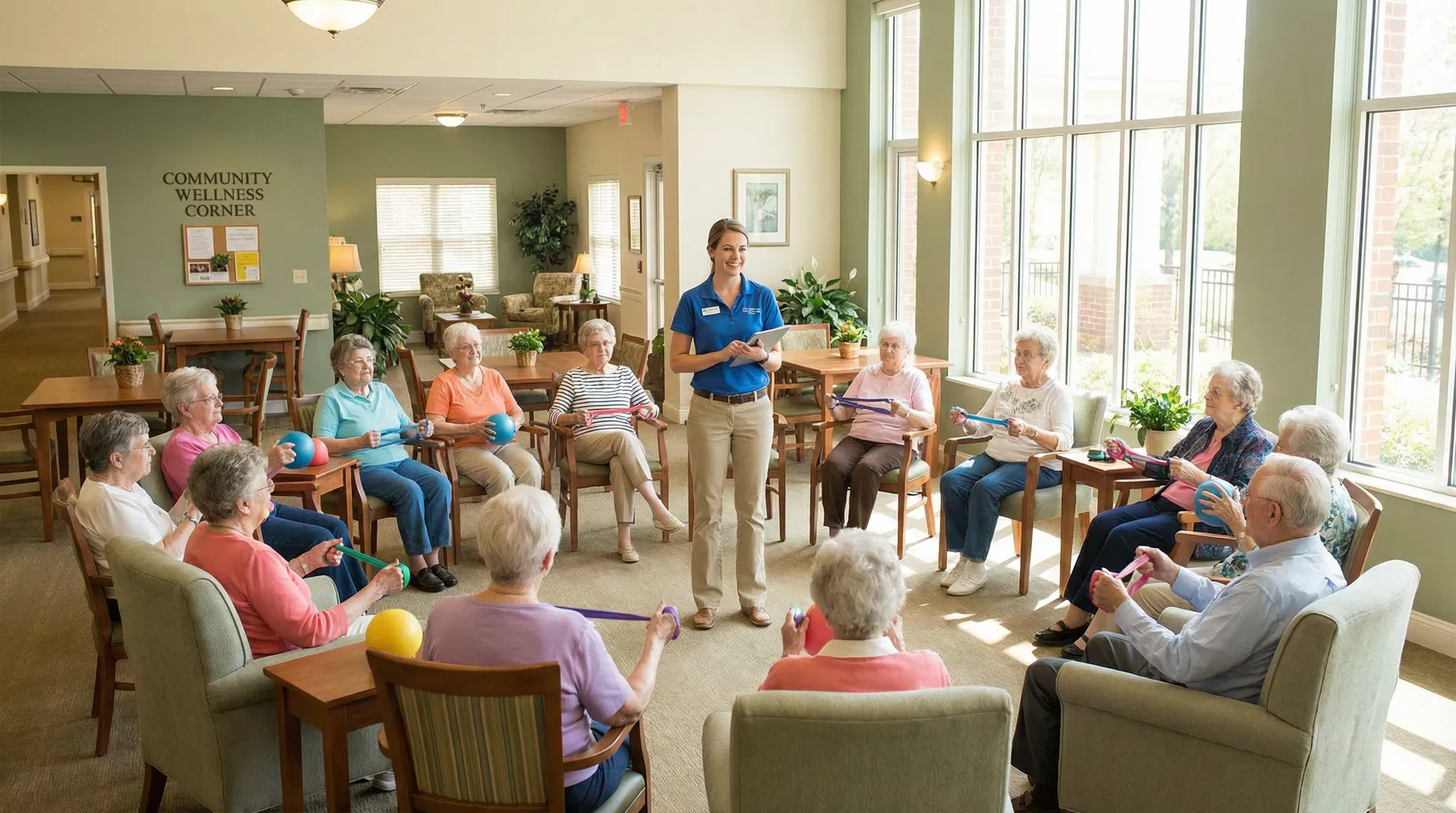 Senior wellness activity