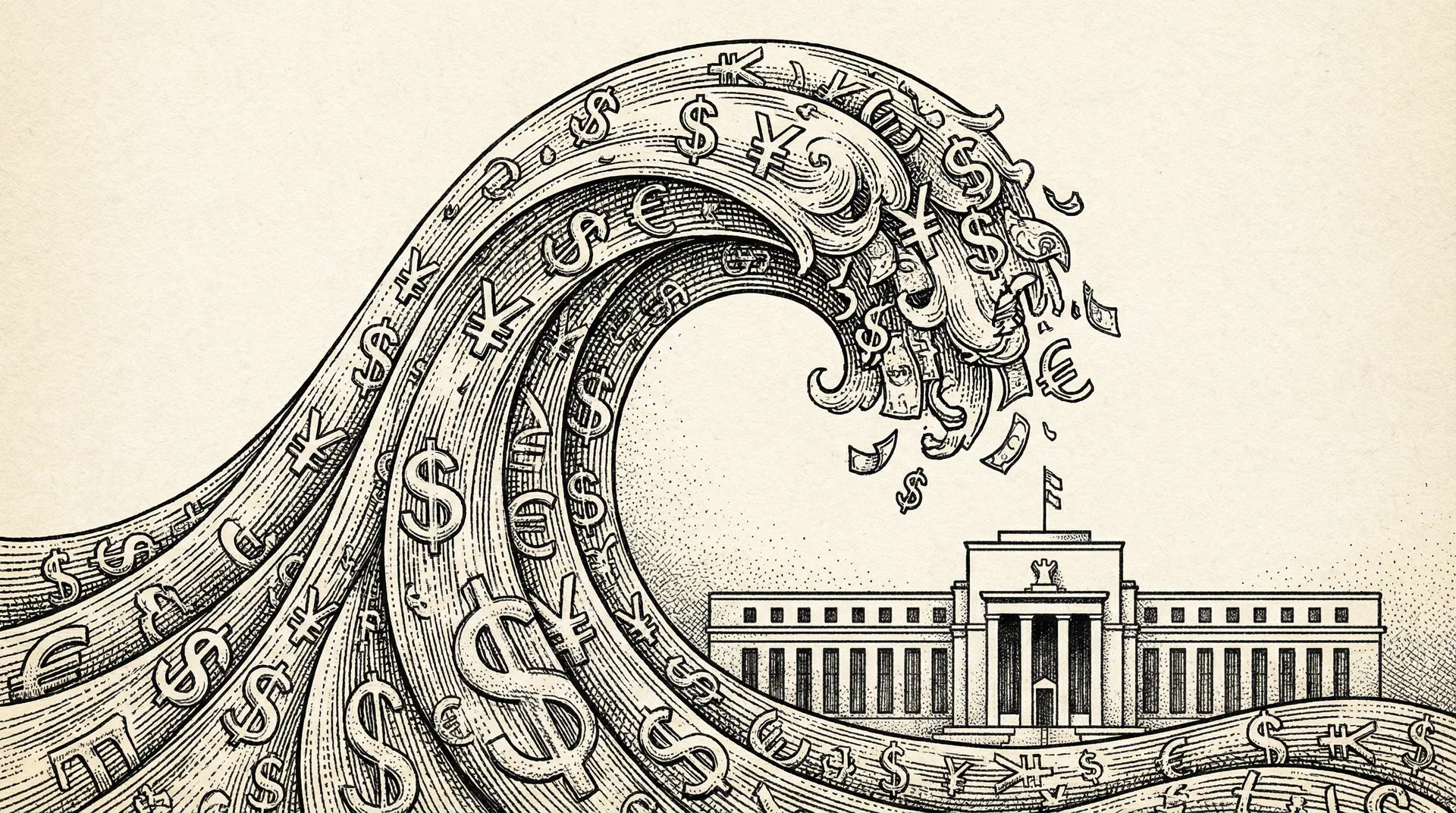 ZIRP era monetary policy illustration