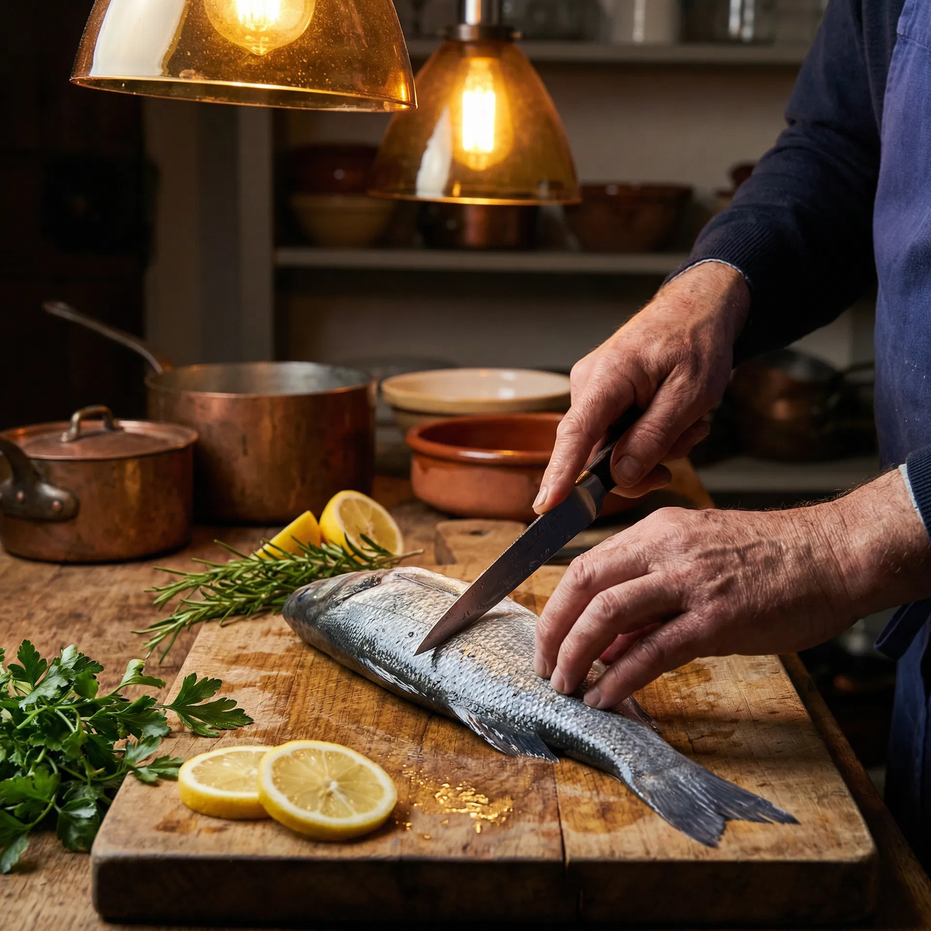 Preparazione del pesce