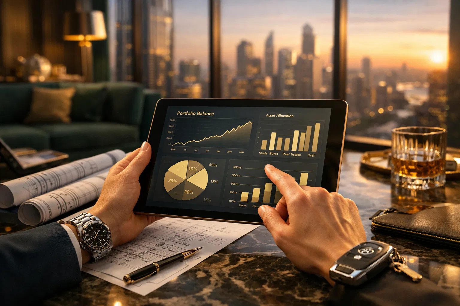 Planejamento financeiro de alta renda