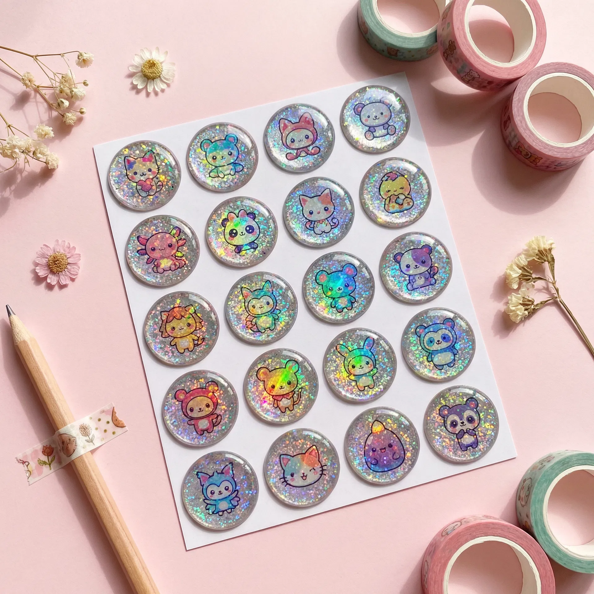 キラキラ透明感