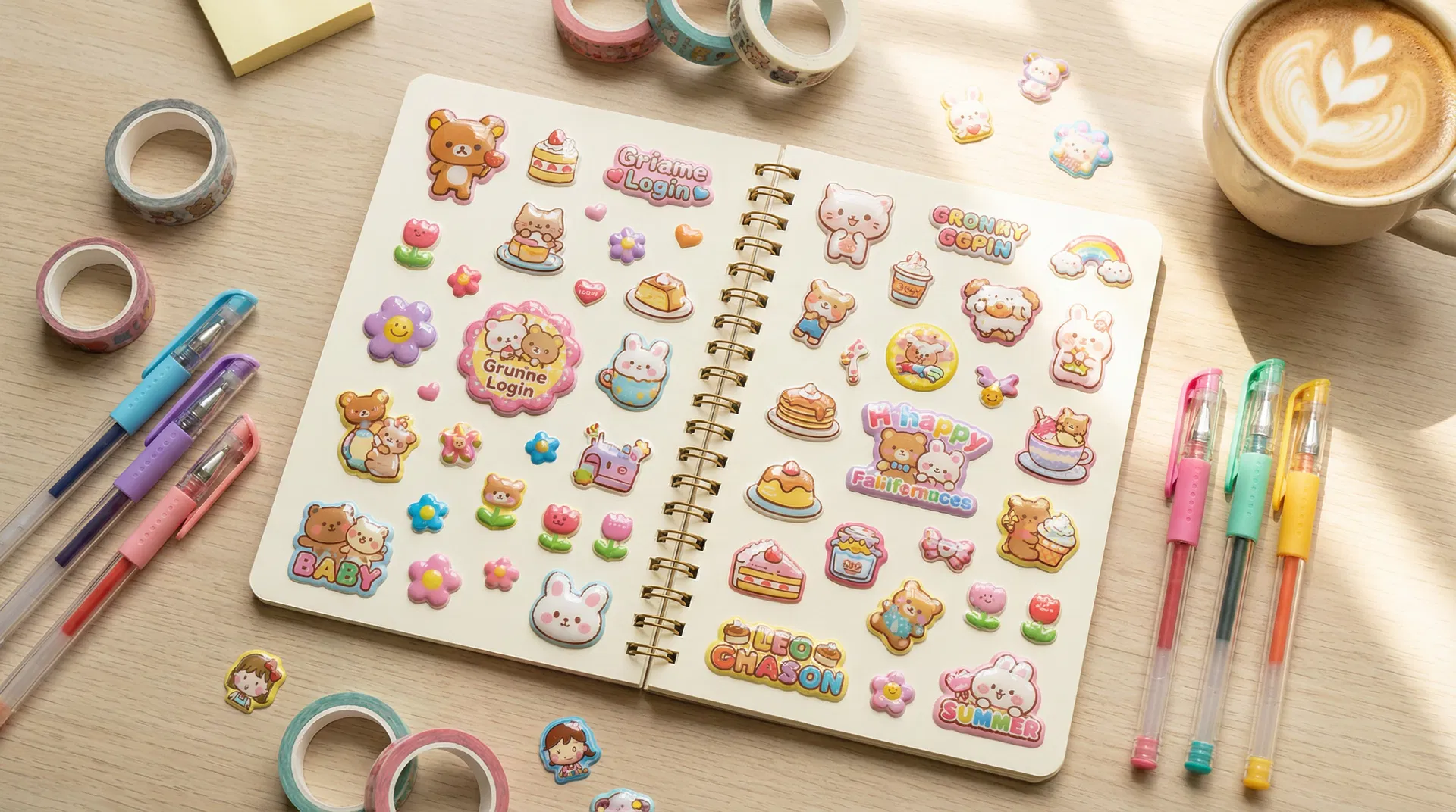 手帳デコレーション