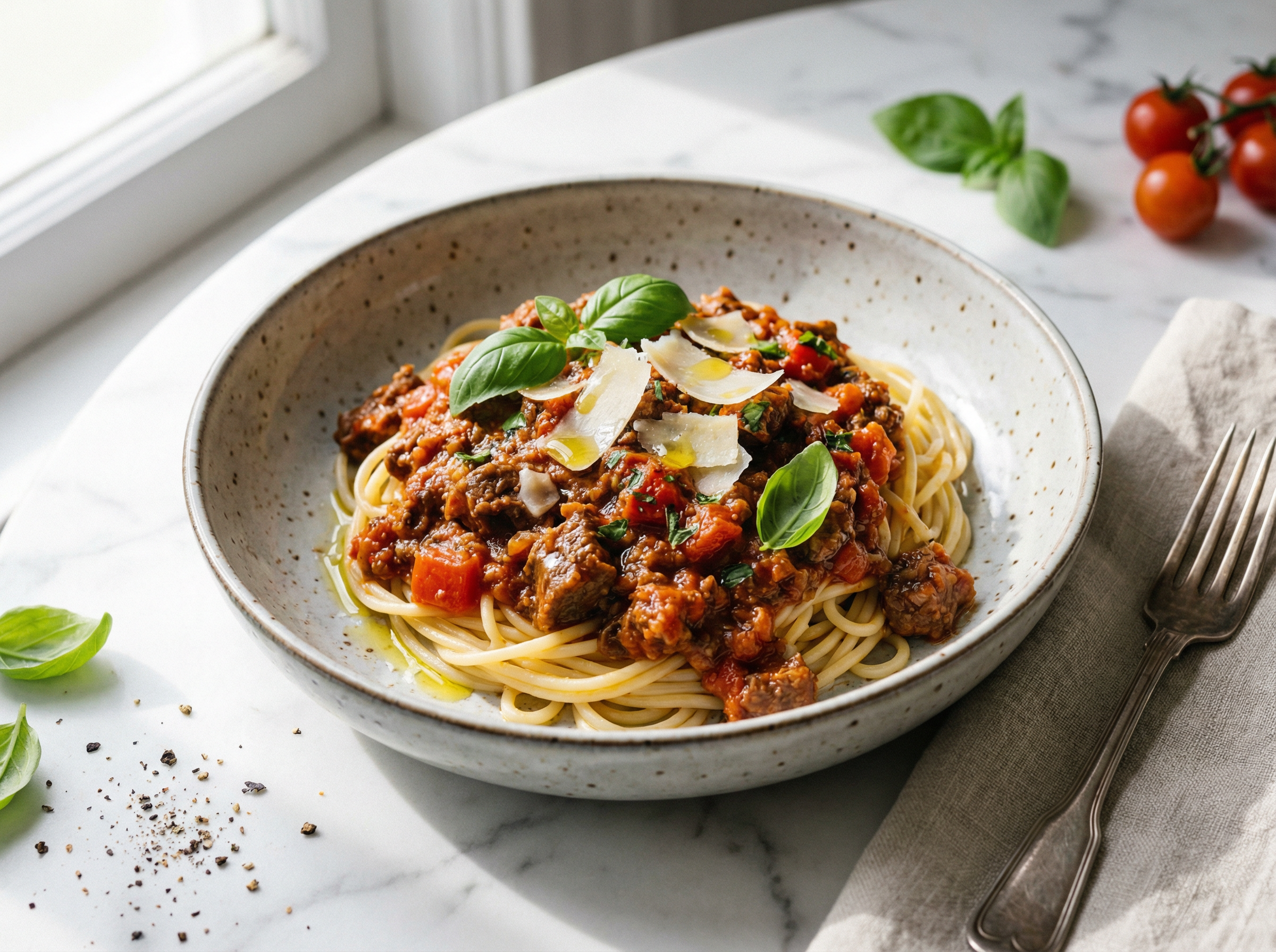 Ricotta and Spinach Stuffed Penne