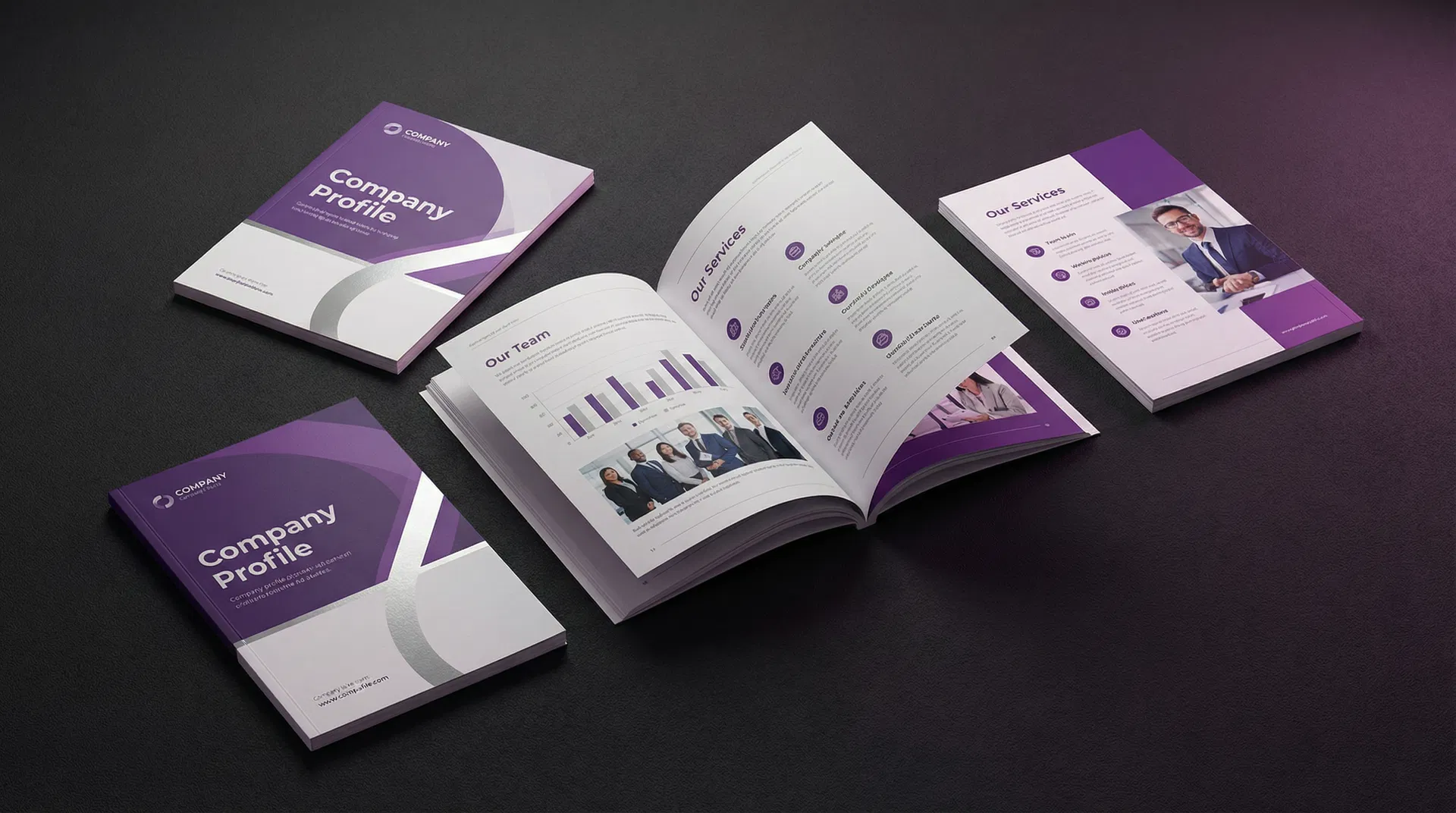 Company profile portfolio showcase