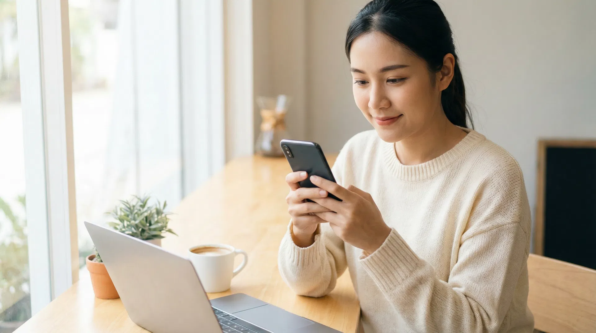 スマホを縦に持って動画作成